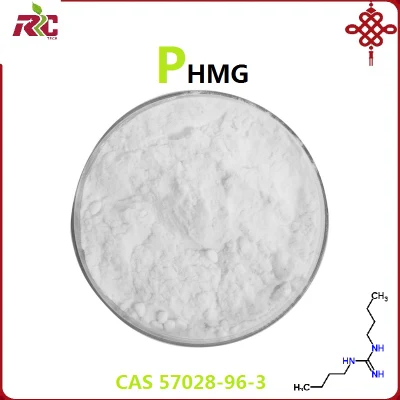 Material químico de alta pureza Phmg 57028-96-3 Cloridrato de polihexametilenoguanidina com preço de fábrica e passagem segura pela alfândega